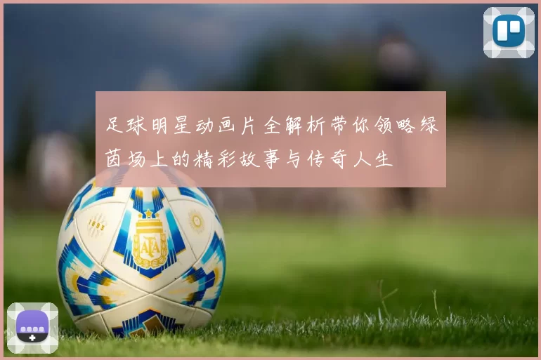 足球明星动画片全解析带你领略绿茵场上的精彩故事与传奇人生